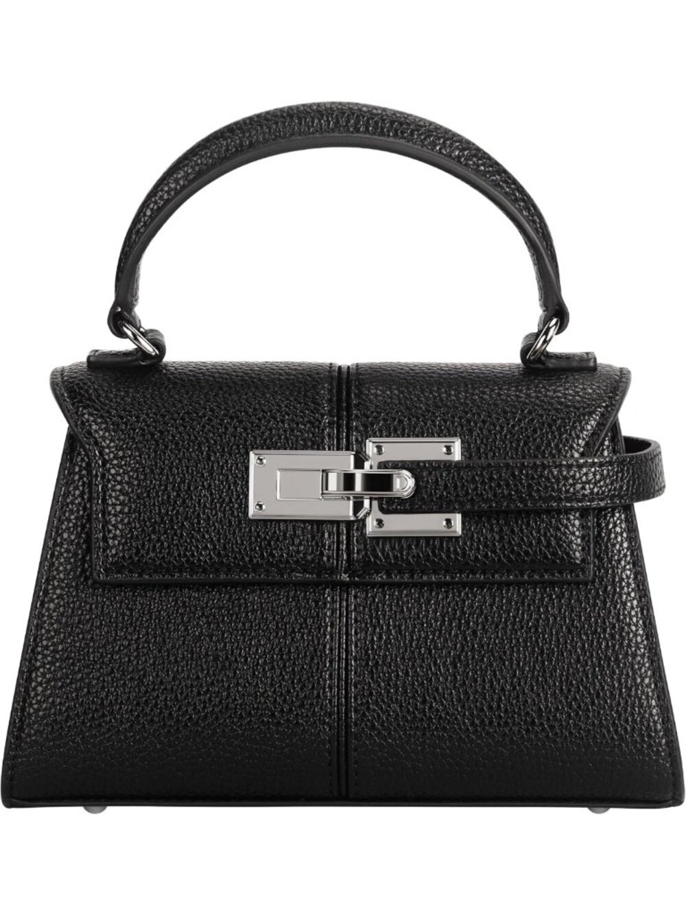 Chic Vegan Leather Top Handle Bag for Women - Stylish & Versatile Handbag